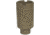 XTS Flash Cone Medium Muzzle Brake .223/5.56 Nato, Tan FDE, MZ FS223MF
