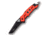 XTS MT A849FD Folding Knife, Red MT A849FD