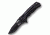 XTS MT A852BK Folding Knife, Black MT A852BK