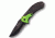 XTS MT A885GN Folding Knife, Green MT A885GN
