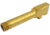 XTS Pistol Barrel Threaded, Glock 43, 9mm Luger, 1-10 Twist, 1/2x28 Thread, Tin, Gold, One Size, G43-BART-G