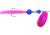 Yakima Bait Flash Glo UV Squid Casting Spinner, 1/2 oz Misty River with Pink Squid, 1136U-MR