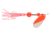 Yakima Bait Flash Glo UV Squid Casting Spinner, 3 1/2in, Red White with Pink Squid, 1125U-RW