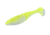 Yamamoto Baits Paddle Tail Zako Shad, 5, 4in, Chartreuse Shad, YAM-134P-05-909