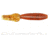 Yamamoto Baits Fat Ika Soft Bait, 10, 4in, Pumpkin with Black &amp; Green, 92F-10-196