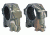 Yankee Hill Machine 4-Screw Scope Ring Set Medium One Inch Picatinny Realtree AP Camouflage