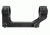 Yankee Hill Machine 4-Screws One-Piece Scope Mount One Inch Picatinny Matte Black