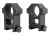 Yankee Hill Machine 4-Screws Scope Rings AR-Tall One Inch Weaver Matte Black