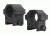 Yankee Hill Machine 6-Screw Scope Ring Set Medium One Inch Weaver Matte Black