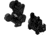 Yankee Hill Machine Flip Front and Rear Sights Set, Black, YHM-8027