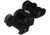 Yankee Hill Machine Flip Front and Rear Sights Set, Black, YHM-8027