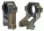 Yankee Hill Machine Offset Combo Scope Ring Set Tall/Offset One Inch Weaver Realtree AP Camouflage