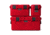 Yeti LoadOut GoBox 15 Gear Case, Rescue Red, 15 L, 26010000389