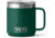 Yeti Rambler 10 oz Stackable Mug w/Durasip Ceramic Lining, Black Forest Green, 21071507356