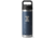 Yeti Rambler 18 oz Water Bottle w/Chug Cap, Navy/NCAA Illinois, 28100006795