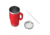 Yeti Rambler 25 oz Straw Mug, Rescue Red, 21071501894