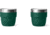 Yeti Rambler 4 oz Cup 2PK, Black Forest Green, 21071505845