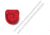 Yeti Rambler Bottle Straw Cap, Rescue Red, 21071502535