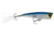 Yo-Zuri 3DB Popper Lure, 75mm, Prism Silver Blue, R1101 PSB