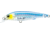 Yo-Zuri 3DR-X Minnow Lure, 80mm, Prism Silver/Blue, R1436 PSB