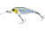 Yo-Zuri 3DR-X Shad Suspending Lure, 60mm, Prism Silver/Black, R1438 PSBL