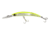 Yo-Zuri Crystal 3D Minnow Deep Diver Jointed Luge, 130mm, Chartreuse, F1155 GHCS
