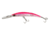 Yo-Zuri Crystal 3D Minnow Deep Diver Jointed Luge, 130mm, Fluorescent Pink, F1155 PK