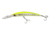 Yo-Zuri Crystal 3D Minnow Deep Diver Luge, 130mm, Chartreuse, F1153 GHCS
