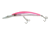 Yo-Zuri Crystal 3D Minnow Deep Diver Luge, 130mm, Fluorescent Pink, F1153 PK