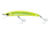 Yo-Zuri Crystal 3D Minnow Floating Luge, 90mm, Chartreuse, F1145 GHCS