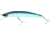 Yo-Zuri Crystal Minnow, 4 3/8in, 7/16 oz, Holographic Blueback Sardine, Floating, R1124HSIW