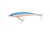 Yo-Zuri Pins Minnow Floating Lure, 90mm, Blue/Chrome, F1163 BT