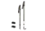 Yukon Sherpa Trekking Poles, Black/Green 83-5001