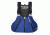 Yukon Charlie's Sport Paddle Lightweight Life Vest, Sapphire Blue, Extra Small, 13007-07-B-SA