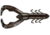 Yum Christie Craw Swim Bait, 8 Pack, 3.5in, Black Neon, YCW301