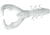 Yum Christie Craw Swim Bait, 8 Pack, 3.5in, White, YCW327