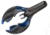 Yum Craw Chunk Bait, 8 Pack, 2.75in, Black Blue Shadow, YCCK2143