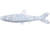 Yum Ned Minnow Bait, 3in, Pearl Blue Flk, YNM3372