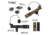Z-Bolt Blazer LEP Weapon Light - Dual Fuel - Cable Port Switch, Black, LEP-18650-PORT-BLK-PHCF