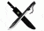 Z-Hunter 25in. Zombie Machete S.S. Blade JM 017