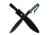 Z-Hunter 25in. Zombie Machete Top Serrated ZB 011