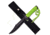 Z-Hunter Fixed Blade, 11.5in, Stainless Steel Blade, Green Cord Wrapped Stainless Steel Handle ZB-103