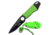 Z-Hunter Fixed Blade, 7in, Stainless Steel Blade, Full Tang Green Cord Wrapped Handle ZB-140