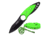 Z-Hunter Fixed Blade, 7in, Stainless Steel Blade, Full Tang Green Nylon Fiber Handle ZB-139