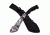 Z-Hunter Machete, 15.25in, Stainless Steel Blade, Black Rubber Wrapped Half Tang Constructed Handle ZB-113GY