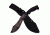 Z-Hunter Machete, 15in, Stainless Steel Blade, Black Rubber Wrapped Half Tang Constructed Handle ZB-117TN