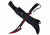 Z-Hunter Machete, 23.75in, Stainless Steel Blade, Black Cord Wrapped Stainless Steel Handle ZB-020BR