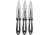 Z-Hunter Skeletonized Handle Throwing Knife Set Knife ZB008