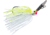 Z-man Chatterbait Jack Hammer Jig Head, 1/2oz, Chartruese/Whtie, CBJH12-02