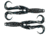 Z-man Gremlin Soft Bait Lure, Black/Blue Flake, 4.5in, GR45-02PK4